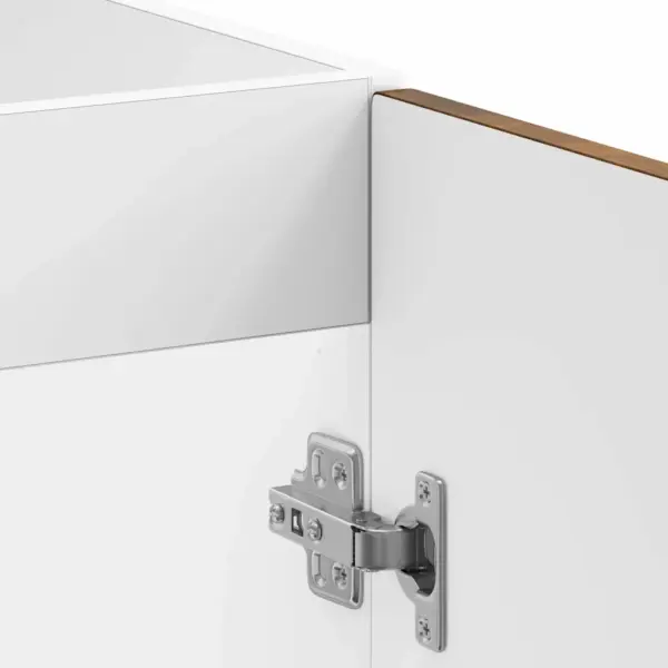 Pruun tehispuidust köögikapp Kalmar, 2 tk, 80 x 46 x 81,5 cm - 6