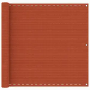 Rõdu privaatsuskate HDPE-st, oranž, 90 x 500 cm