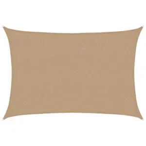 Päikesepuri välistingimustesse, HDPE, pruunikashall, 2,5 x 3,5 m, 160 g/m²